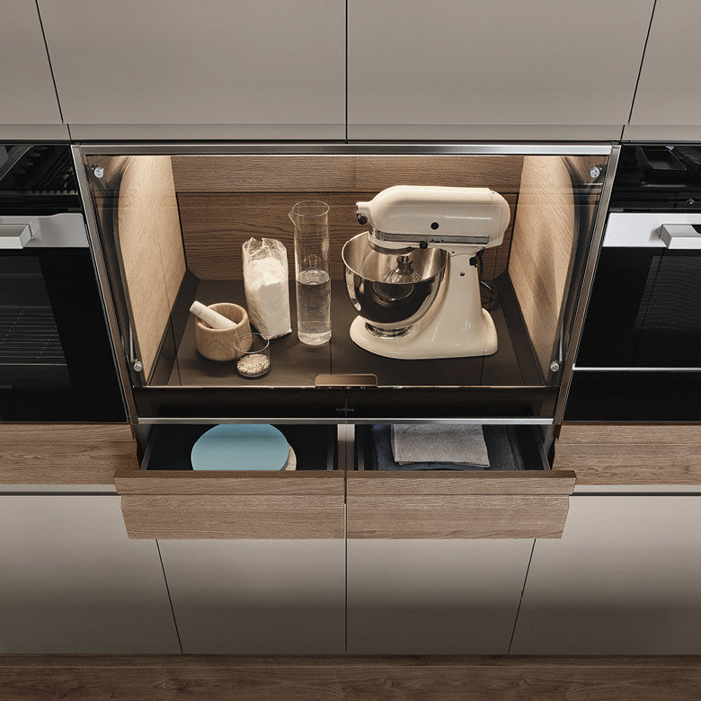 Italian luxury interiors kitchen cabinet