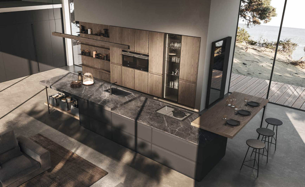 Italian luxury interiors kitchen appliances