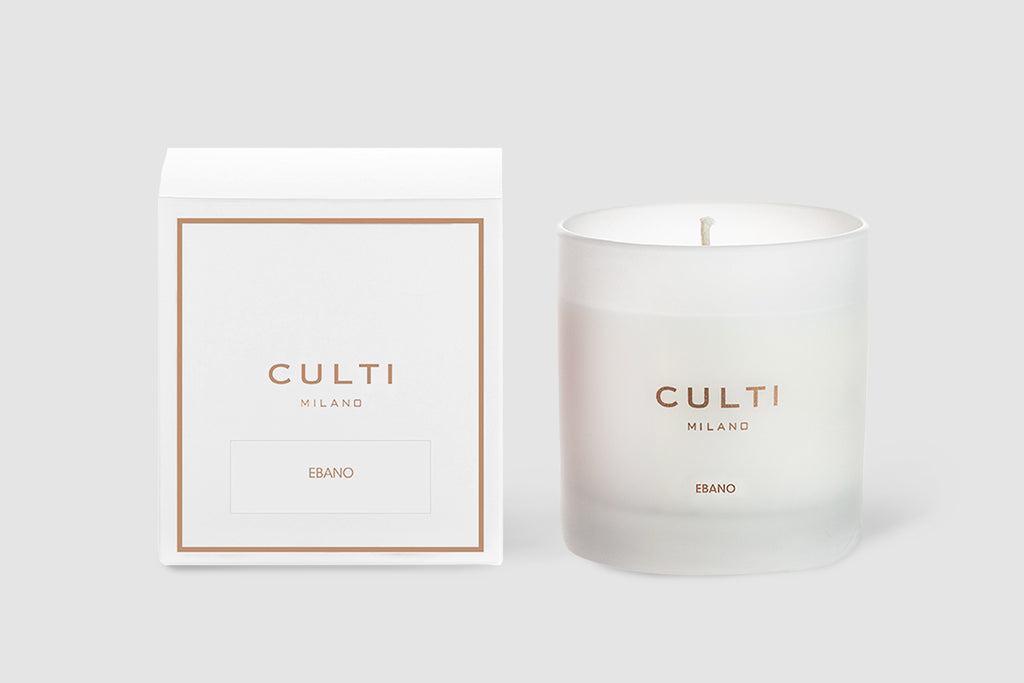 Candle scent perfume woody candles room culti milano