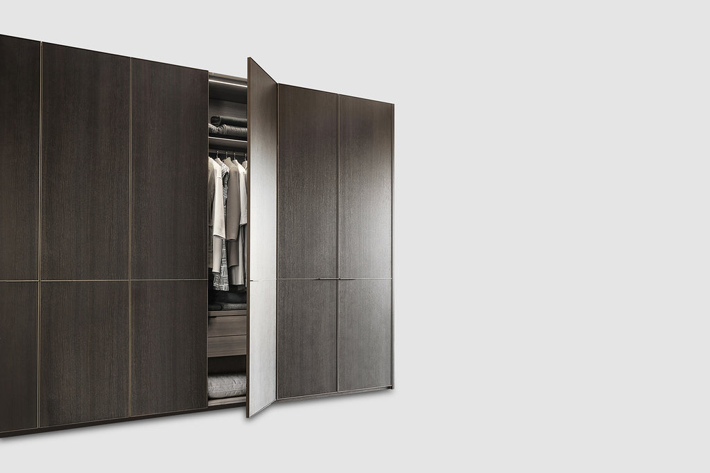 Italian luxury interiors living room wardrobe cabinet drawer clothing organiser