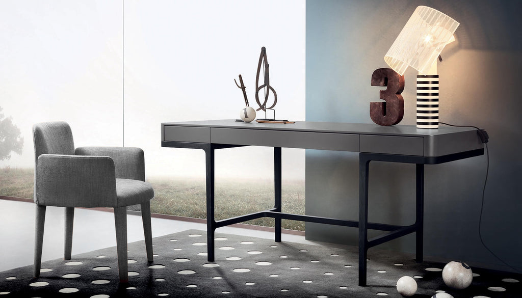 Italian luxury interiors room custom wood table