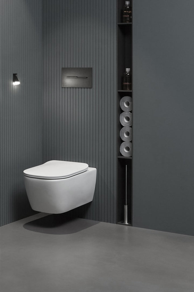 Italian luxury interiors bathroom plunger