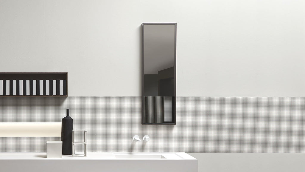 Italian luxury interiors bathroom mirror