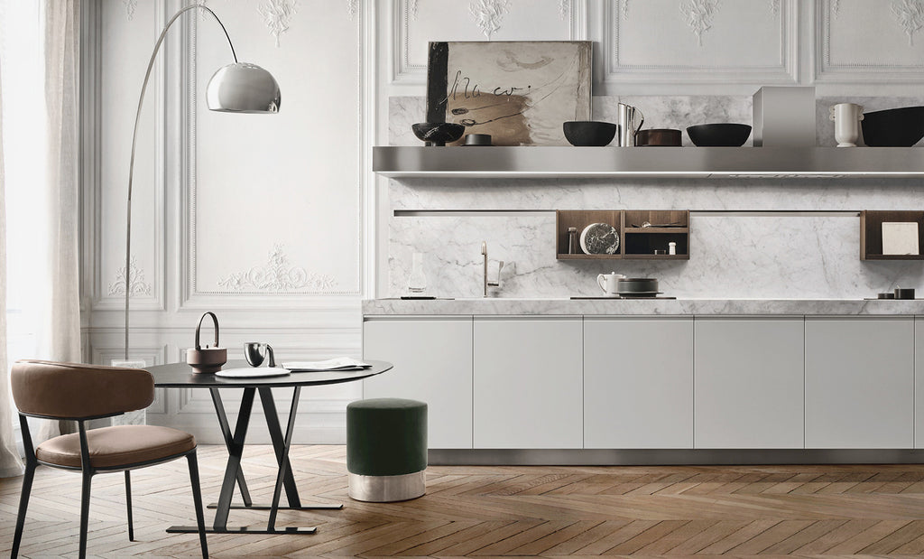 Italian luxury interiors modern custom kitchen