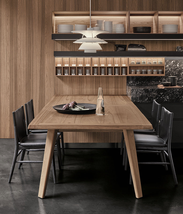 Italian luxury interiors kitchen table