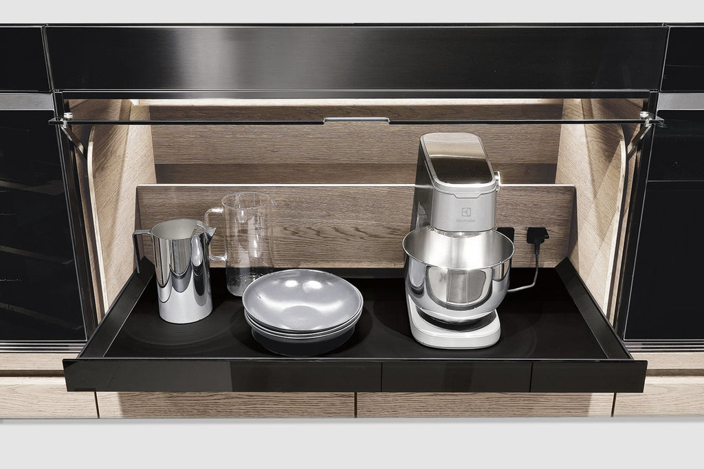 Italian luxury interiors kitchen drawer cabinet