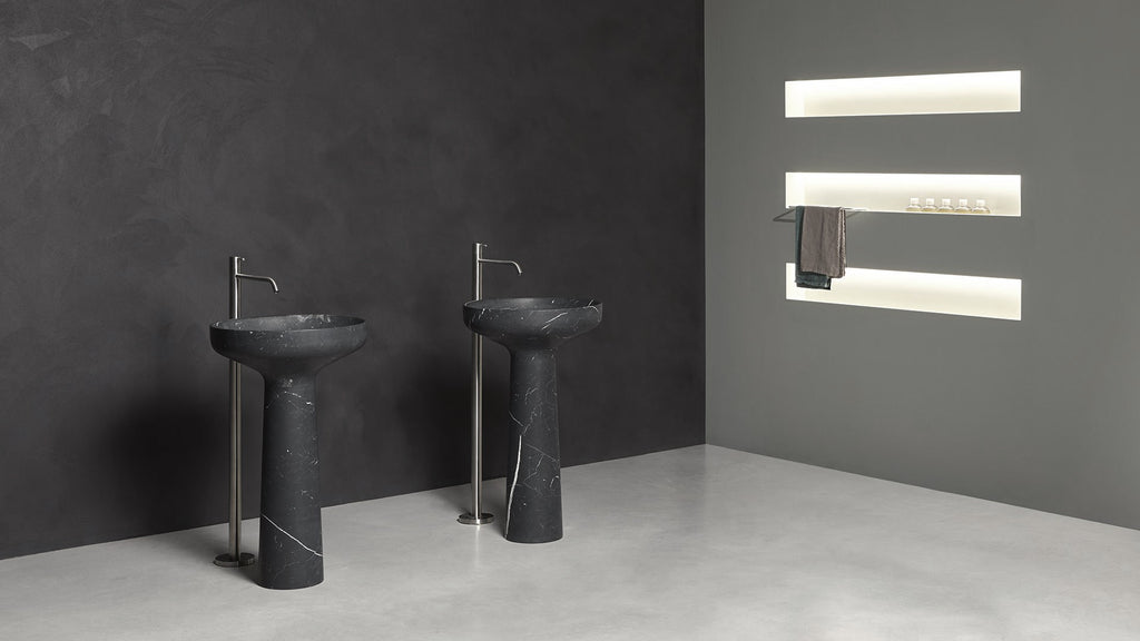 Italian luxury interiors bathroom basin