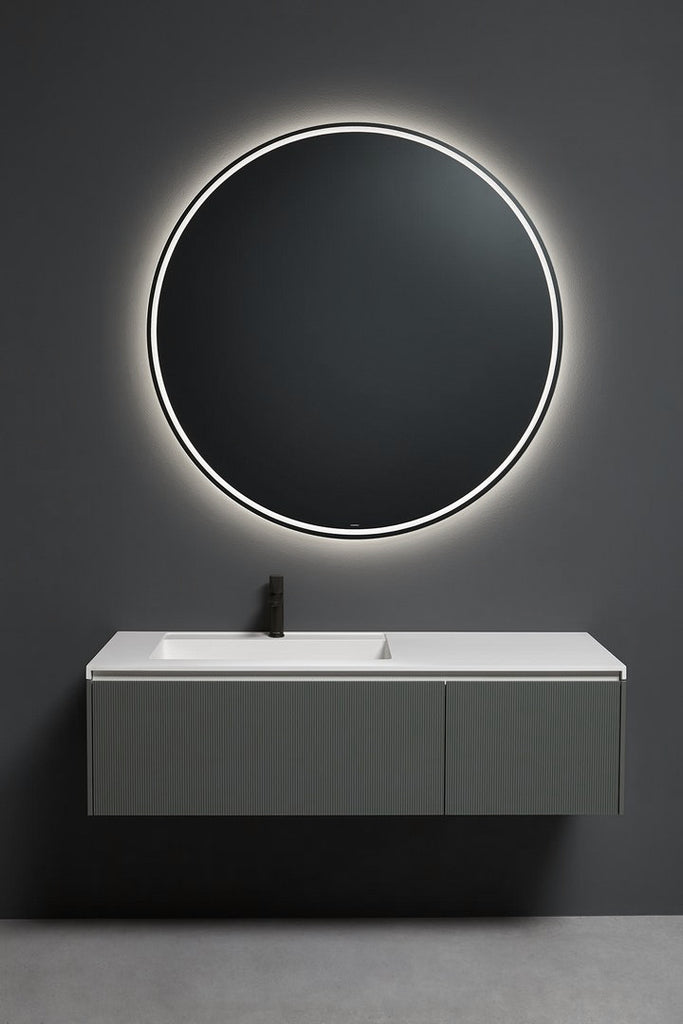 Italian luxury interiors lighting bathroom LED light mirror vanity