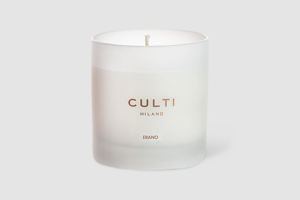 Candle scent perfume woody candles room culti milano