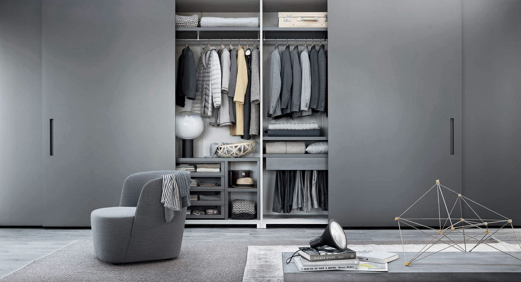 Italian luxury interiors living room wardrobe cabinet drawer