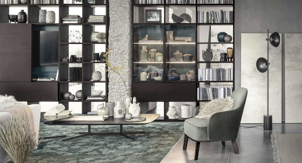 Italian luxury room interiors custom chairs armchair fabric leather
