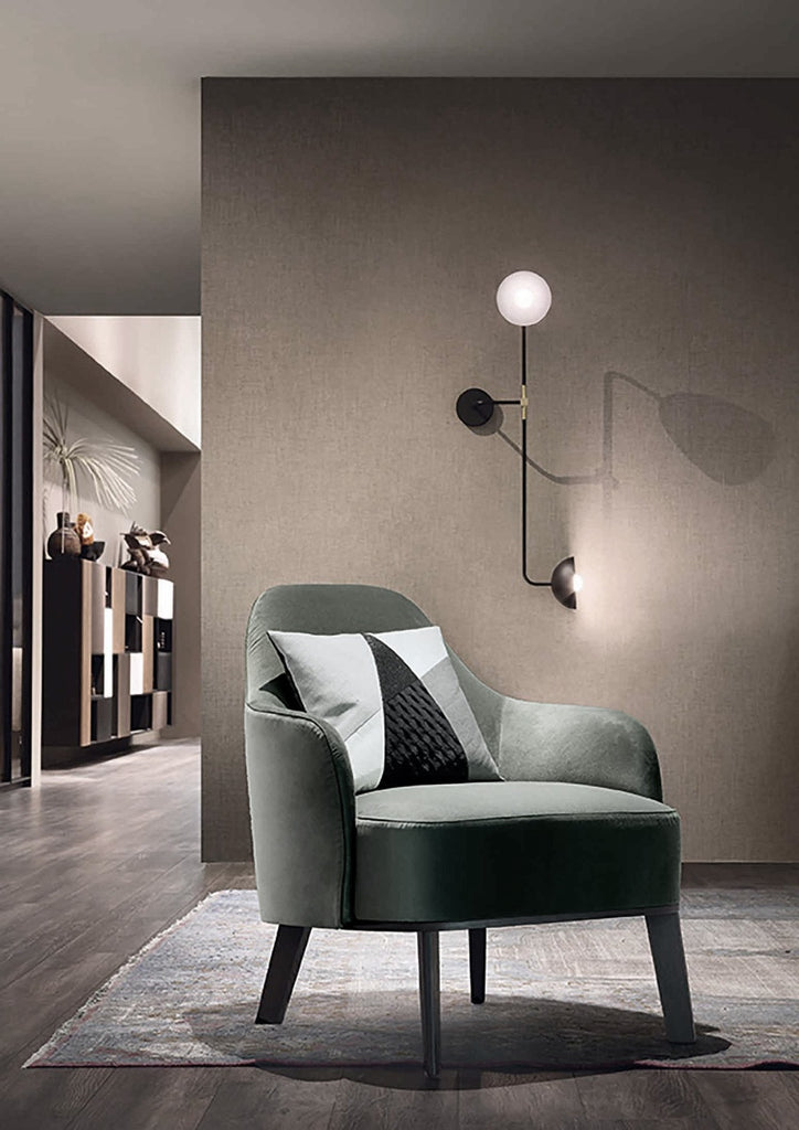 Italian luxury room interiors custom chairs armchair fabric leather