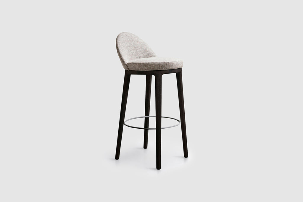 Italian luxury room interiors chairs stool fabric wood