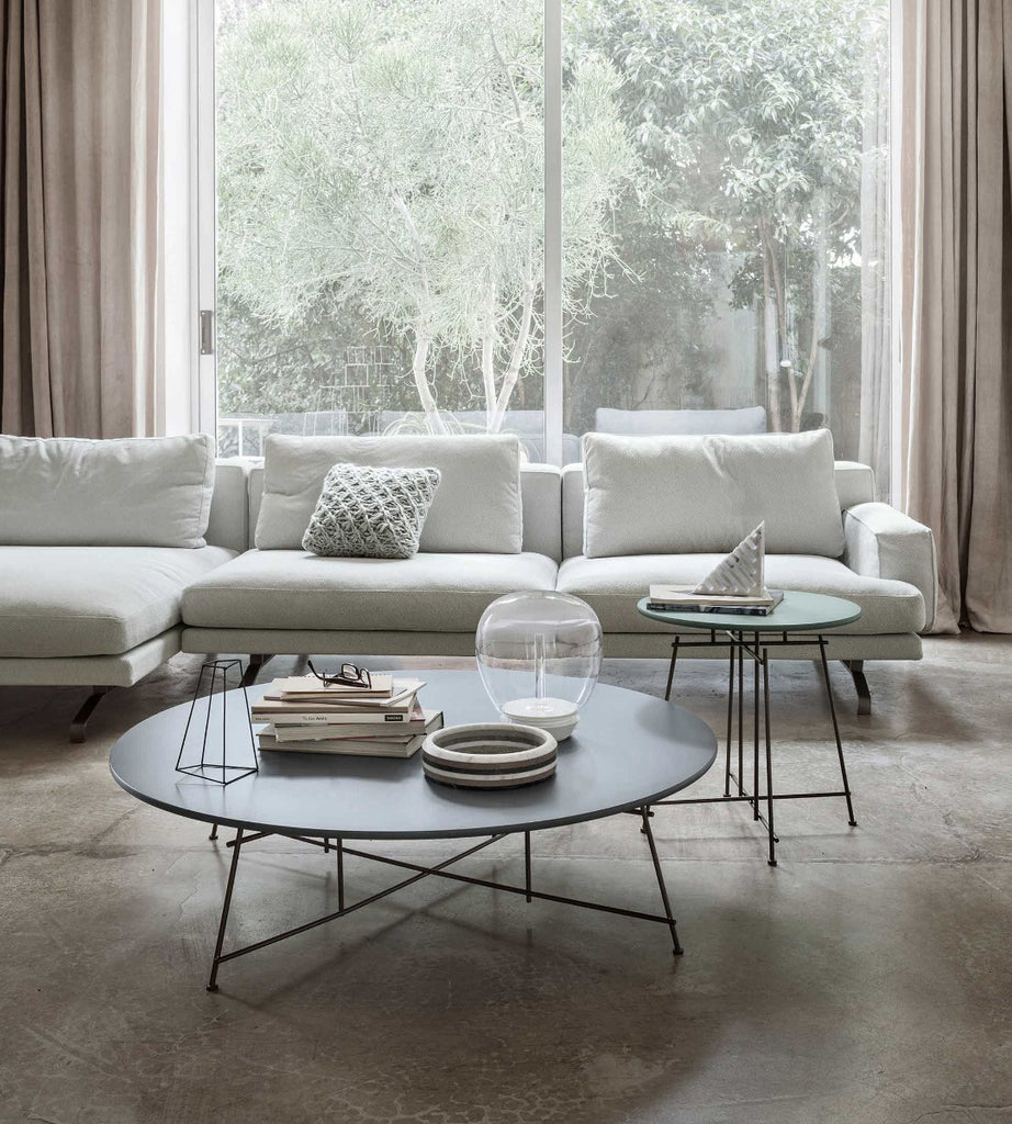 Italian luxury interiors living room coffee table side table