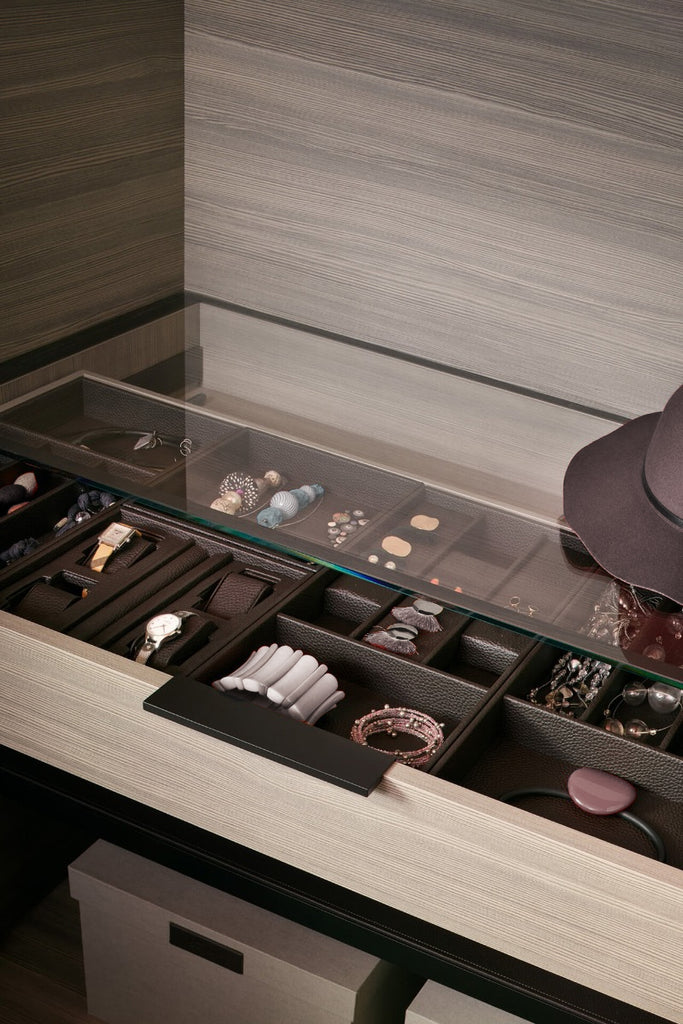 Italian luxury interiors room custom desk wardrobe cabinet drawer