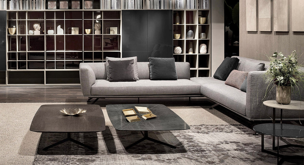 Italian luxury interiors living room coffee table