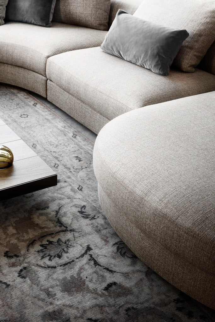 Italian luxury interiors living room sofa