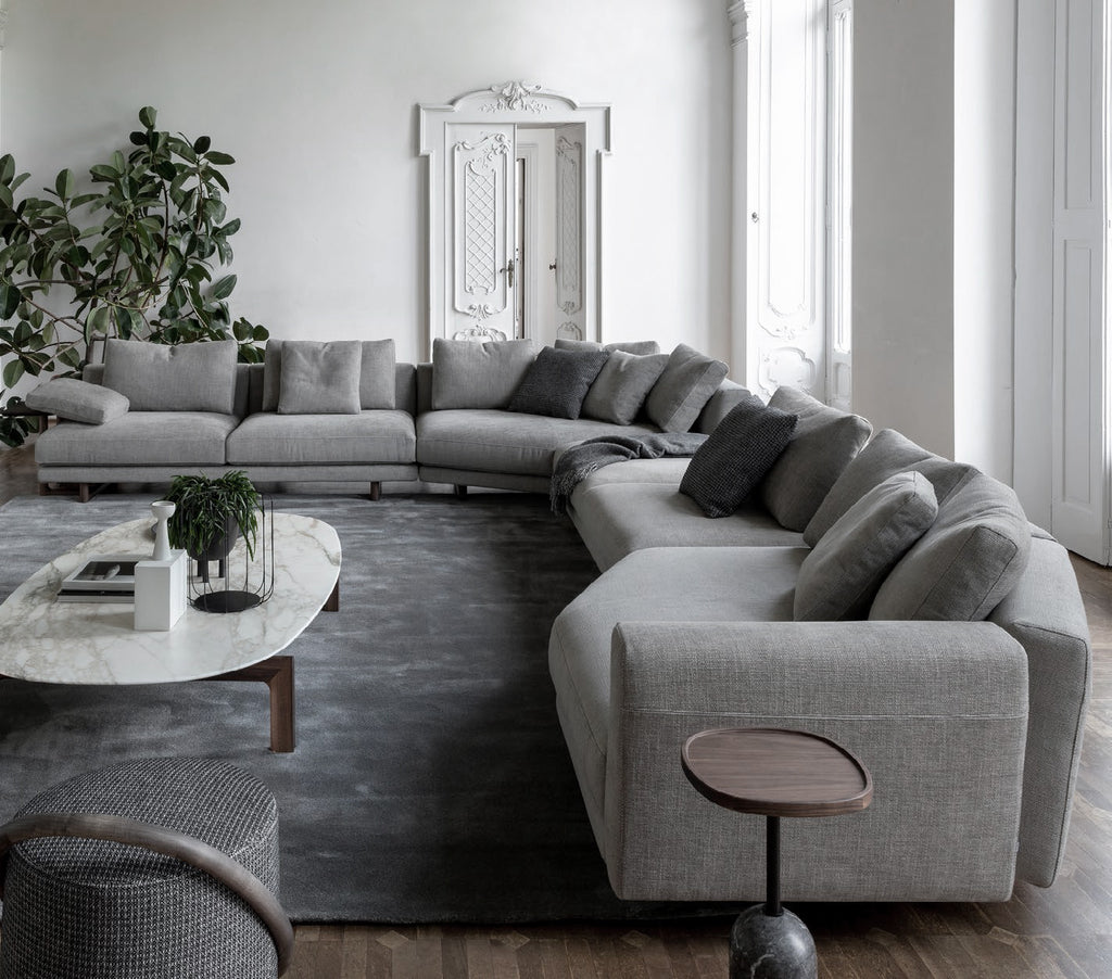 Italian luxury interiors livingroom sofa