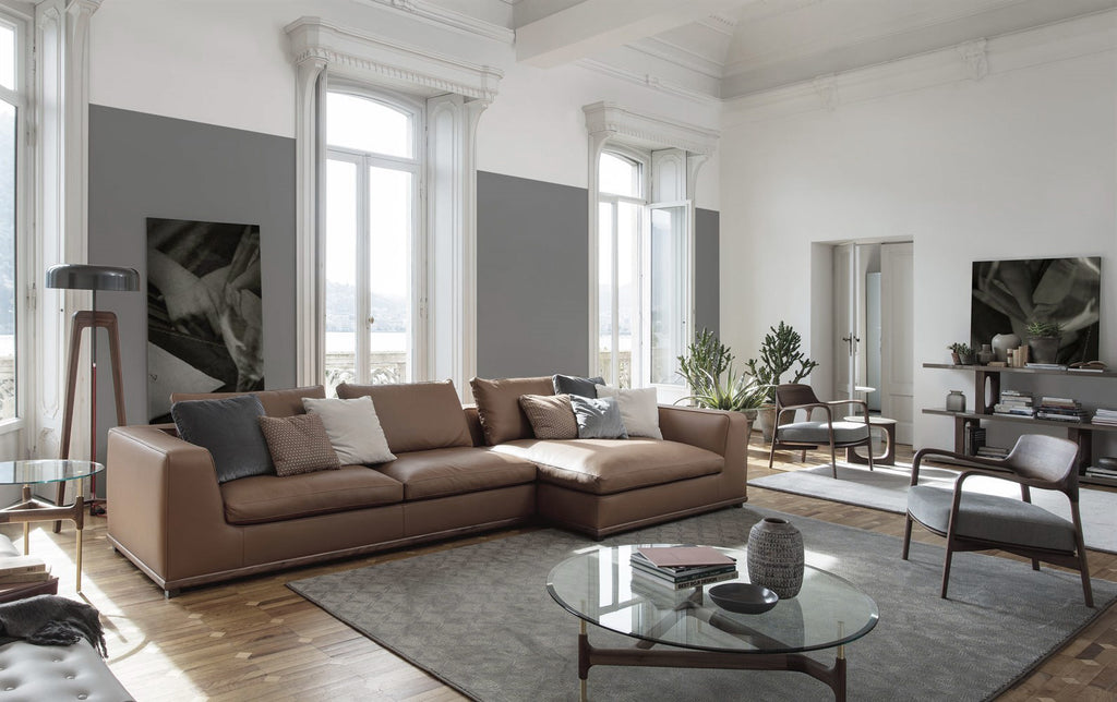 Italian luxury interiors furniture living room sofa