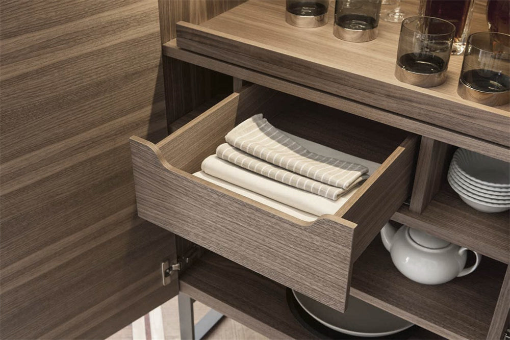 Italian luxury interiors room sideboard cabinet drawer