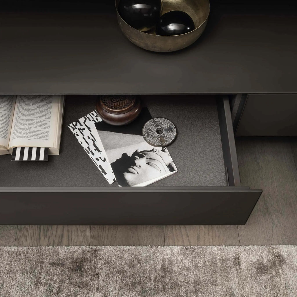 Italian luxury interiors living room wardrobe clothing cabinet drawer