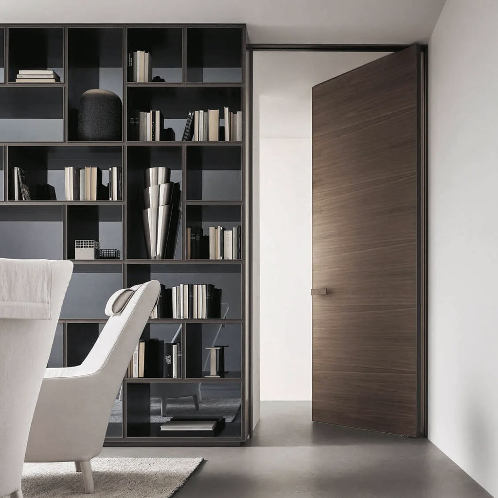 Italian luxury interiors custom room swing door