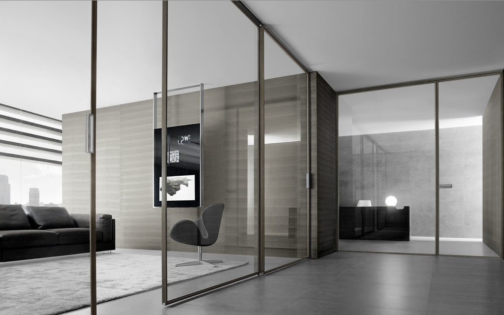 Italian luxury interiors custom hinged swing doors